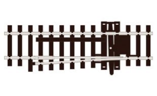 Peco Catch Turnout L/H OO Gauge