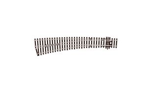 Peco SL-E87 Curved Turnout, Large Radius, Left Hand OO Gauge