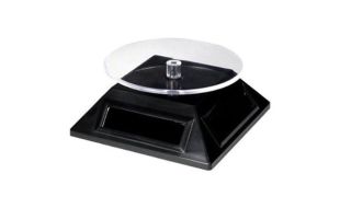 Metal Earth Solar Powered Spinner Turn Table Display Stand