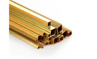 K&S Square Brass Tube