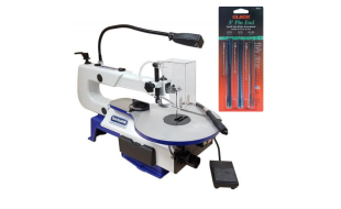 Charnwood 16" Scroll Saw with Olson Blades Deal