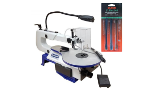 Charnwood 16" Scroll Saw with Olson Blades Deal