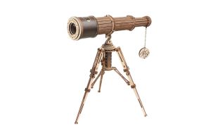 ROKR Monocular Telescope Wooden Model Kit