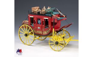 Amati 1/10 Scale Old West Stage Coach Model Kit