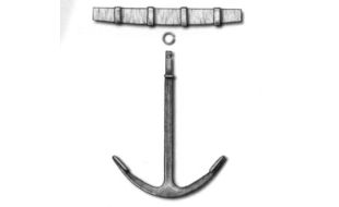 Stock Anchor Metal and Wood