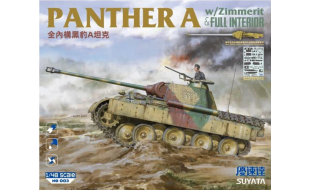 Suyata 1/48 Scale Panther A with Zimmerit Model Kit