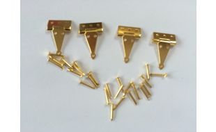4 Tee Hinges With Pins