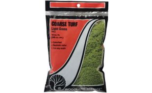 Woodland Scenics Light Green Course Grass Turf