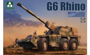 Takom 1/35 Scale G6 Rhino SANDF Self-propelled Howitzer Model Kit