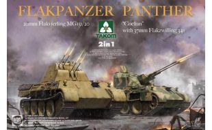 Takom 1/35 Scale German Flakpanzer Panther Tank Model Kit