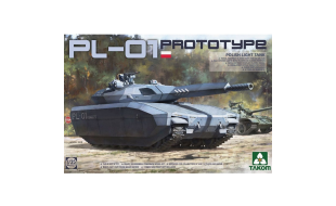 Takom 1/35 Scale Polish Army PL-01 Prototype Light Tank Model Kit