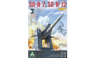 Takom 1/35 Scale Russian Navy SA-N-7 'Gadfly' & SA-N-12 'Grizzly' SAM 2 in 1 Model Kit