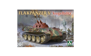 Takom 1/35 Scale German Army Flakpanzer V Kugelblitz Ficticious Anti-Aircraft Tank Model Kit