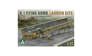 Takom 1/35 Scale German Air Force V-1 Flying Bomb Launch Site Model Kit