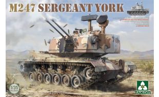Takom 1/35 Scale US M247 Sergeant York SPAAG Model Kit