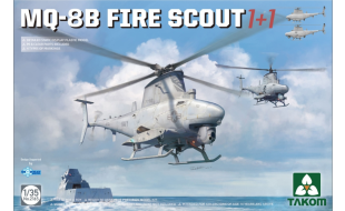 Takom 1/35 Scale MQ-8B Fire Scout 1+1 Model Kit