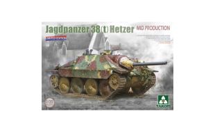 Takom 1/35 Scale German WWII Jagdpanzer 38(t) Hetzer Mid Production Limited Edition Model Kit
