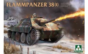 Takom 1/35 Scale German WWII Flammpanzer 38(t) Model Kit