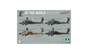 Takom 1/35 Scale E of the World AH-64E Attack Helicopter Model Kit
