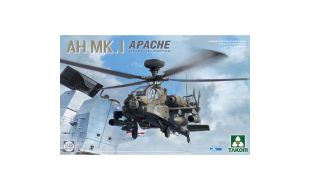Takom 1/35 Scale British Army AH Mk 1 Apache Longbow Attack Helicopter Model Kit