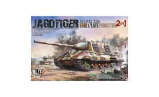 Takom 1/35 Scale Jagdtiger Sd.Kfz.186 Early/Late Production Model Kit