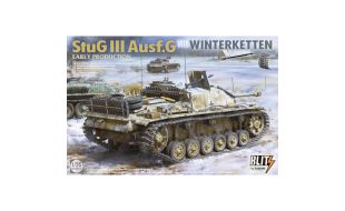 Takom 1/35 Scale StuG III Ausf G Early w/ Snow Tracks Model Kit