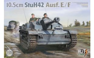 Takom 1/35 Scale German 10.5cm StuH 42 Ausf E/F, ca.1942-43 Model Kit