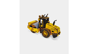 ROKR Road Roller Wooden Model Kit