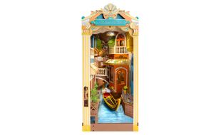 Rolife Romantic Venice 3D Wooden DIY Miniature House Book Nook