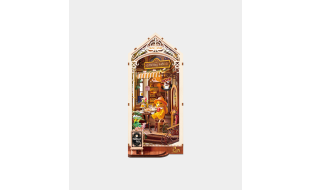 Rolife Holiday Café 3D Wooden DIY Miniature House Book Nook