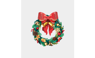 Rolife Christmas Wreath Wooden Model Kit