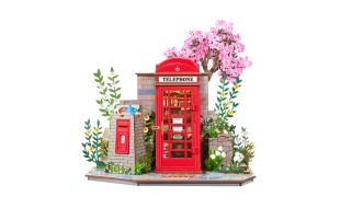 Rolife Blossom Book Booth Wooden Model Kit