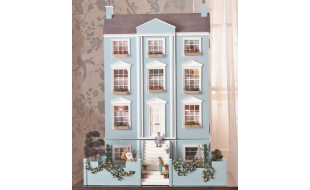 Unpainted The Classical Georgian Ready to Assemble 12th Scale Dolls House Kit