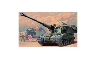 Trumpeter 1/35 Scale British Army AS-90 155mm Self-Propelled Howitzer Model Kit