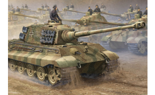 Trumpeter 1/16 Scale King Tiger Tank Model Kit