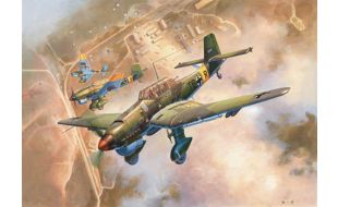 Trumpeter 1/24 Scale Junkers Ju 87B-2 Stuka Model Kit