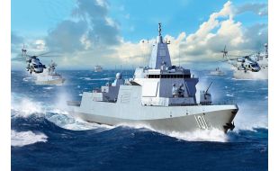 Trumpeter 1/200 Scale PLA Navy Type 055 Destroyer Model Kit