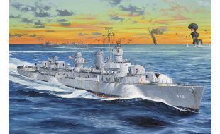 Trumpeter 1/200 Scale US Navy USS Fletcher DD-445 Destroyer Warship Model Kit