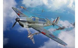 Trumpeter 1/48 Scale Royal Navy Fairey Fulmar Mk II, WWII c.1942 Model Kit