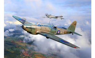 Trumpeter 1/48 Scale Royal Air Force Fairey Battle Mk I WWII Light Bomber Model Kit