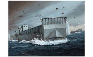 Trumpeter 1/72 Scale LCM(3) D-Day Landing Craft Model Kit