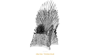 Metal Earth Game of Thrones Iron Throne 3D Metal Model Kit