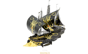 Metal Earth Game of Thrones Greyjoy Ship Silience 3D Metal Model Kit