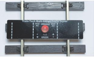 Train Tech Multi-Gauge Track Tester - DC & DCC Railways OO, HO & O Gauge