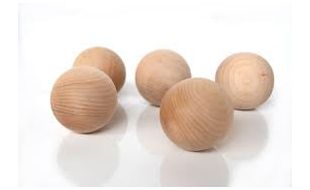 Turned Wooden Balls