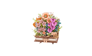 Rowood Wooden Blooming Book Wooden Model Kit