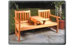 Twin Seater Bench Plan