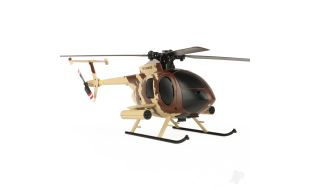 Twister 1/48 Scale MD 500 Helicopter (Military) Flybarless Radio Controlled Aircraft