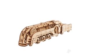 UGears Mini Locomotive Wooden Model Kit