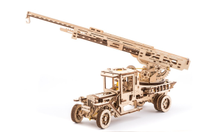 UGears Fire Truck Wooden Model Kit